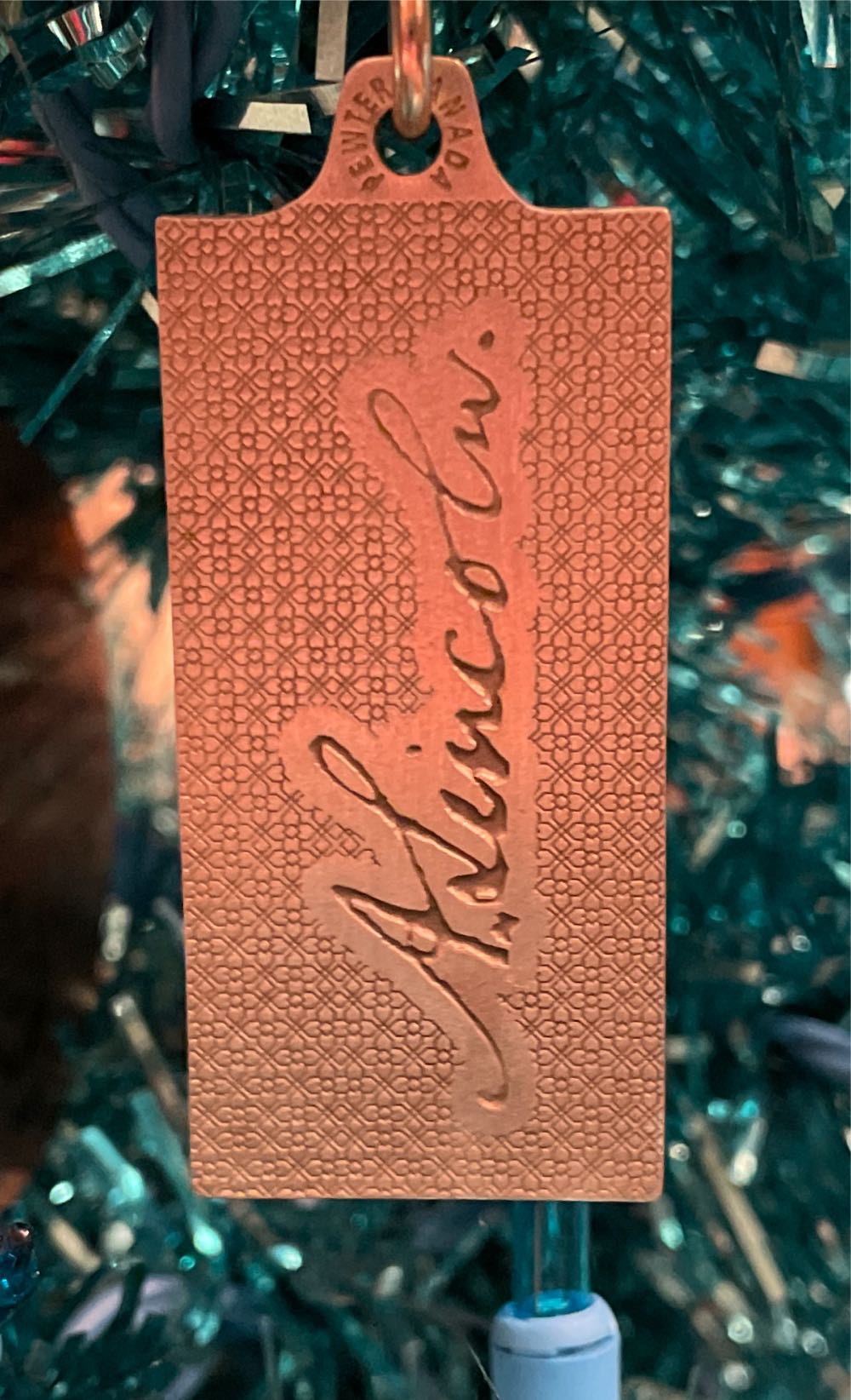 Ford’s Theatre Pewter Keychain - Travel Souvenirs (Washington DC) ornament collectible - Main Image 2