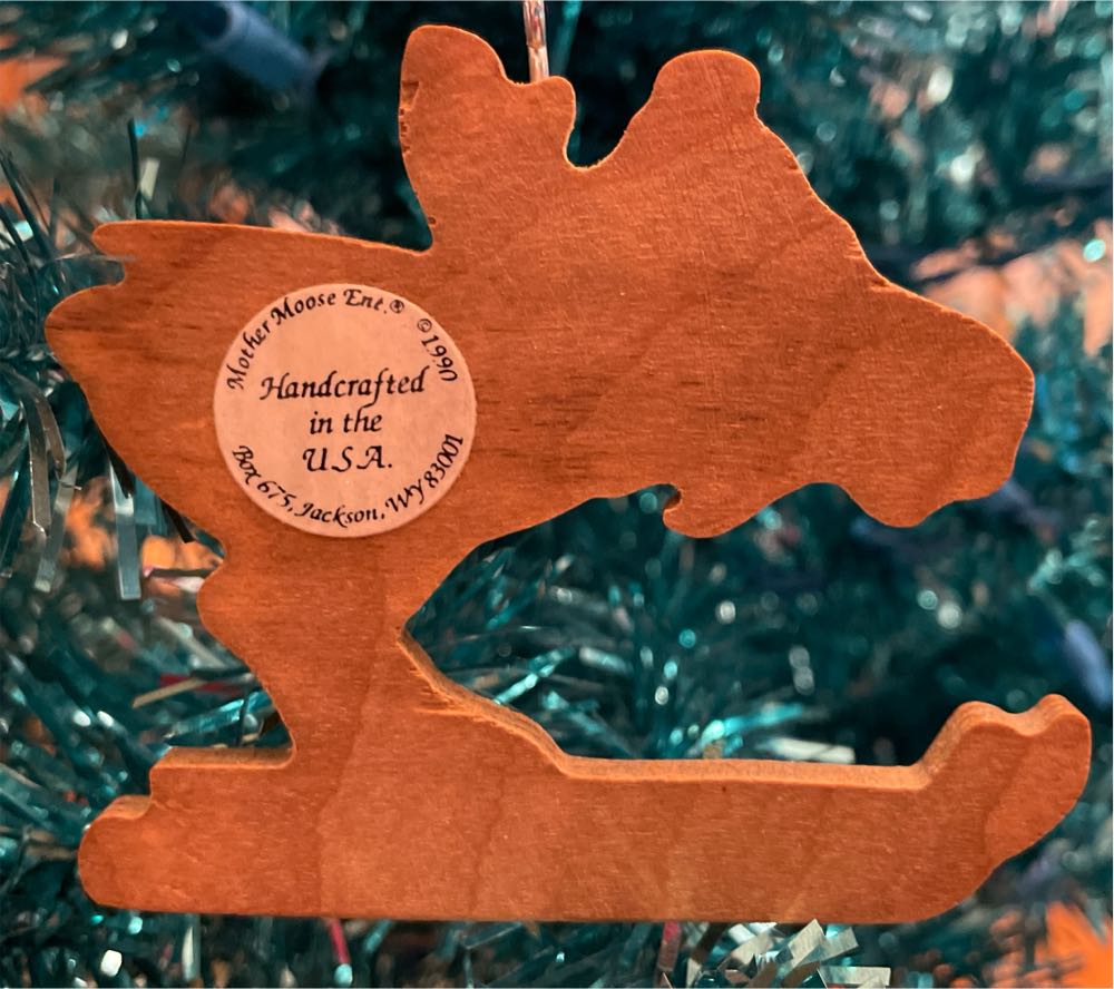 Skiing Moose - North Pole, Colorado - Travel Souvenirs (Colorado) ornament collectible - Main Image 2