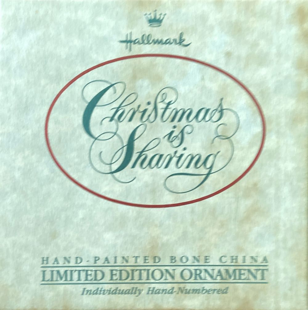 Hallmark Hand Painted Bone China Limited Edition Ornament  ornament collectible - Main Image 2