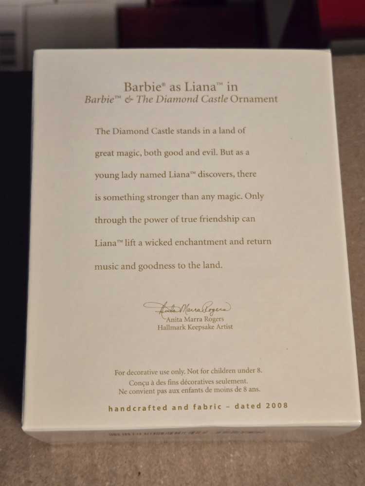 Barbie as Liana in Barbie & The Diamond Castle  (Barbie) ornament collectible [Barcode 795902042646] - Main Image 2