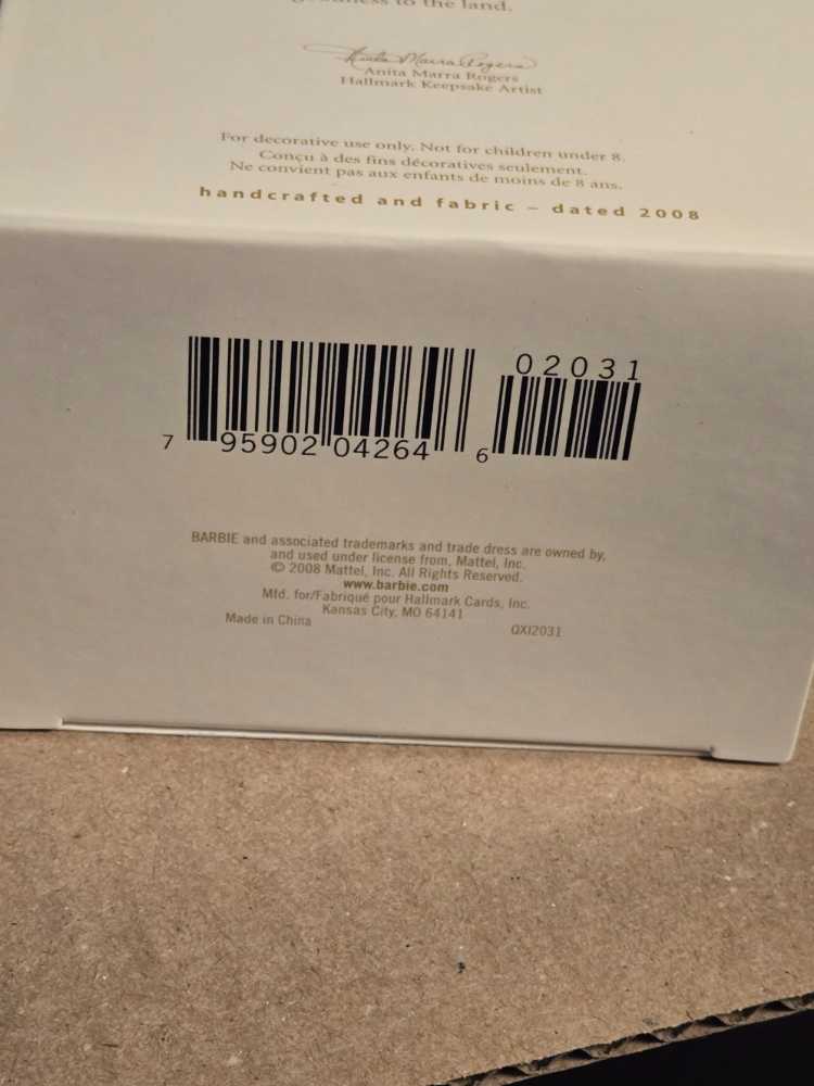 Barbie as Liana in Barbie & The Diamond Castle  (Barbie) ornament collectible [Barcode 795902042646] - Main Image 3