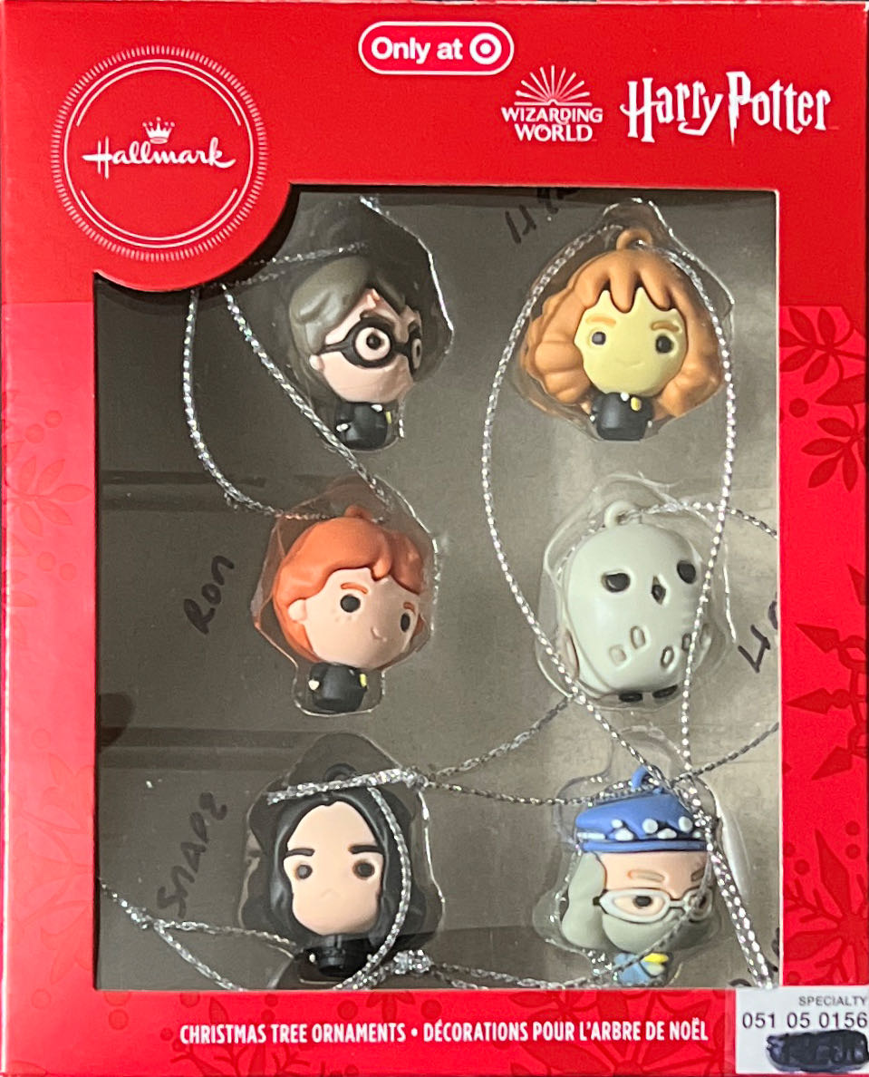 M & M Green & Red Candy Topper Ornaments