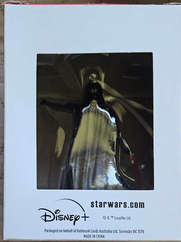 Darth Vader  - Star Wars: Obi-Wan Kenobi (Star Wars / Christmas) ornament collectible [Barcode 9355693029069] - Main Image 3