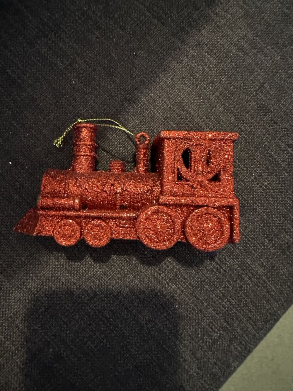 Red Ceramic Santa Shoes