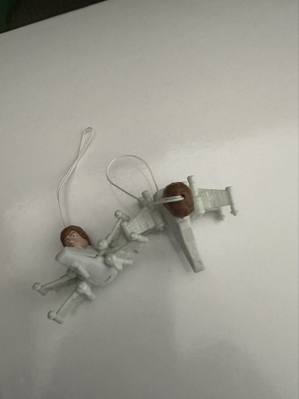 Red Ribbon with Sparkles - outdoor bow