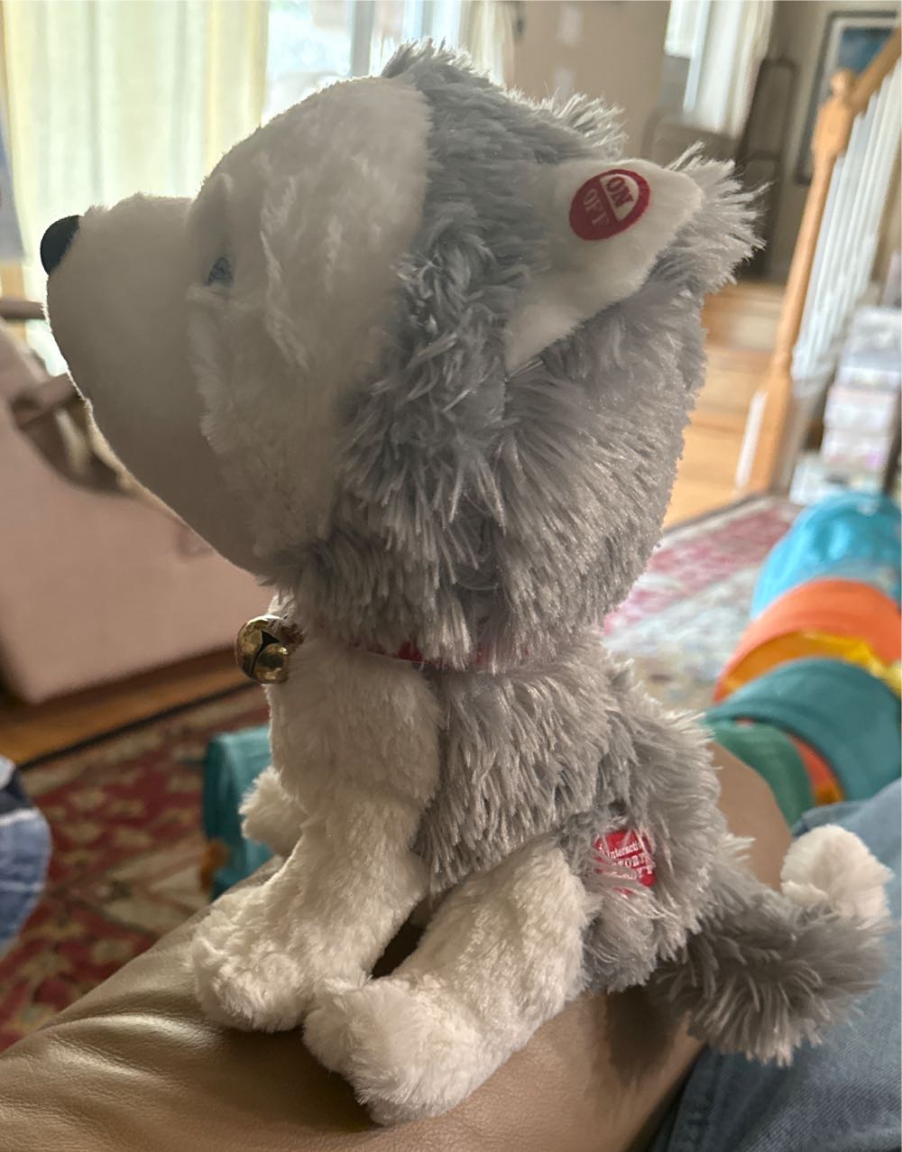 Hallmark Jingle Husky Plush  ornament collectible [Barcode 795902376413] - Main Image 2