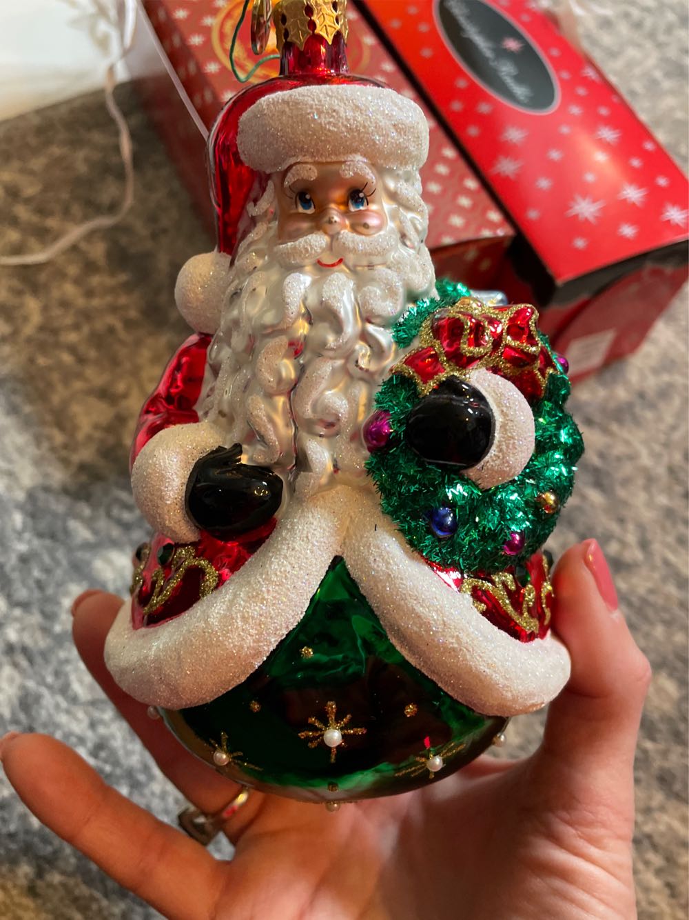 Dillard’s Twin Tidings  ornament collectible - Main Image 2