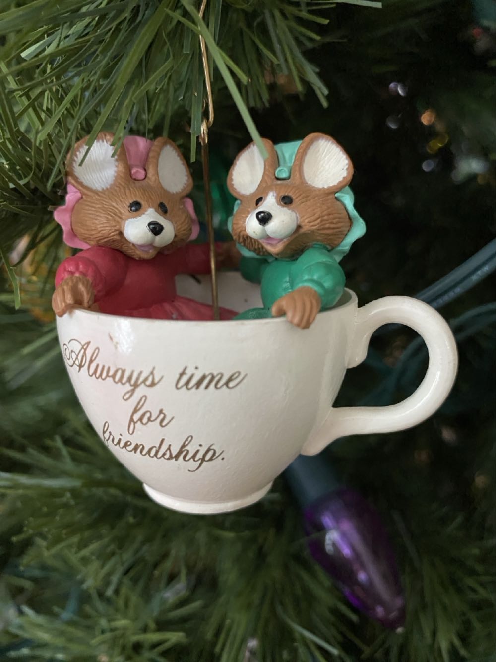 Always Time For Friendship  ornament collectible - Main Image 1
