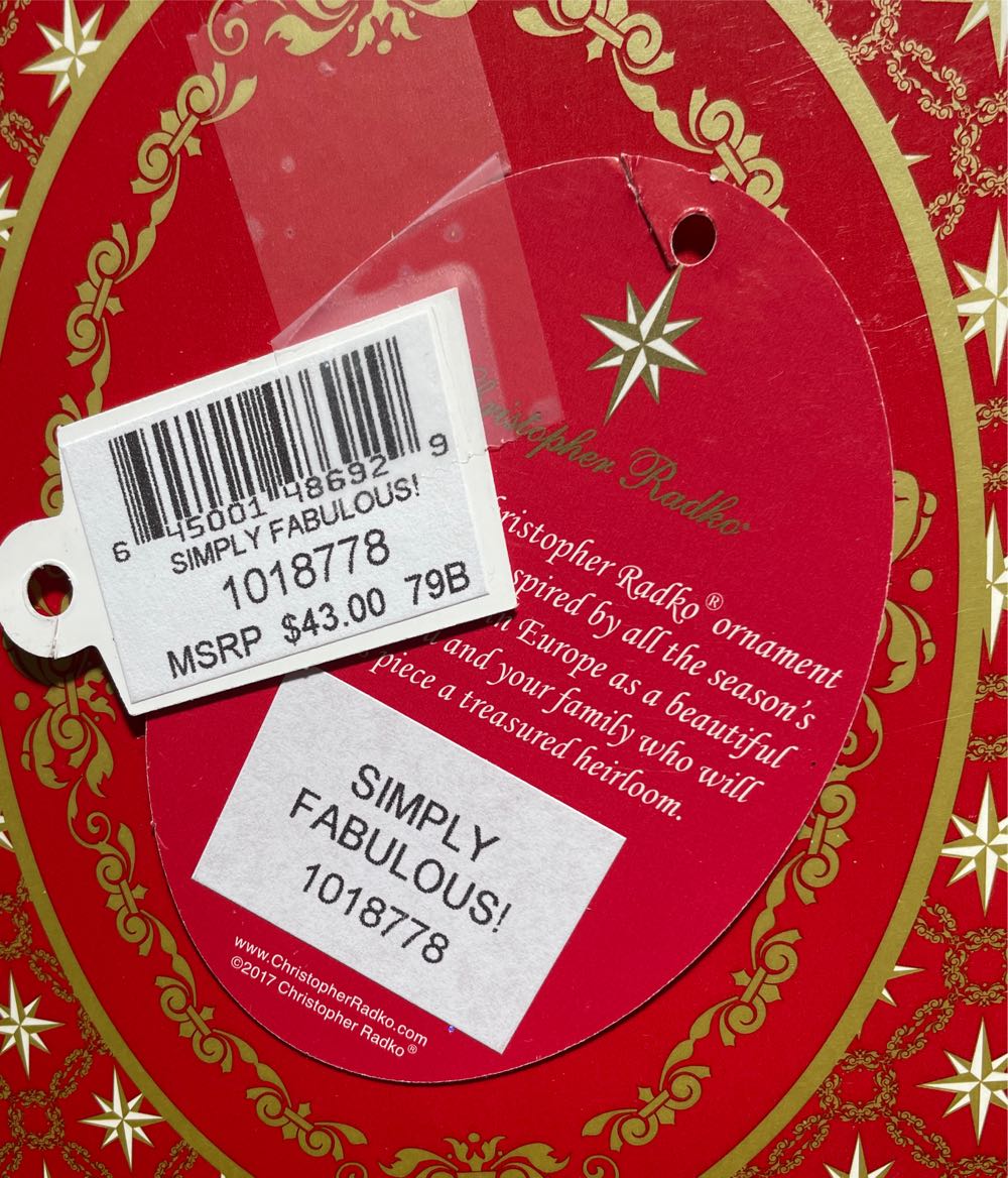 Simply Fabulous - Glory Tree ornament collectible - Main Image 2