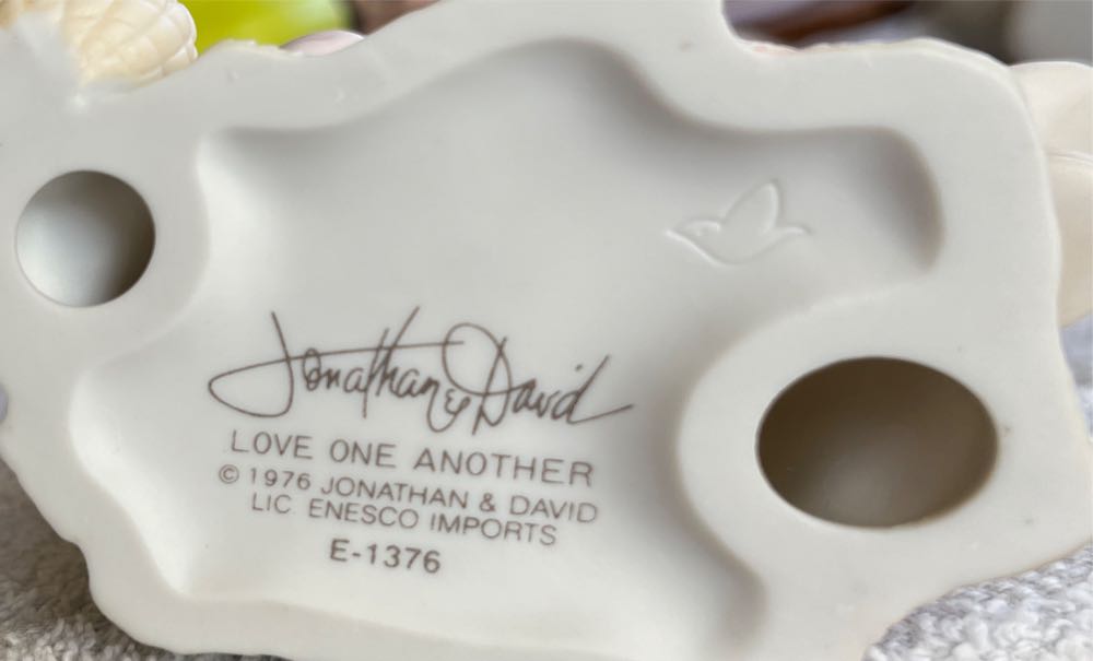 Love One Another - Sentimental (Precious Moments) ornament collectible - Main Image 2