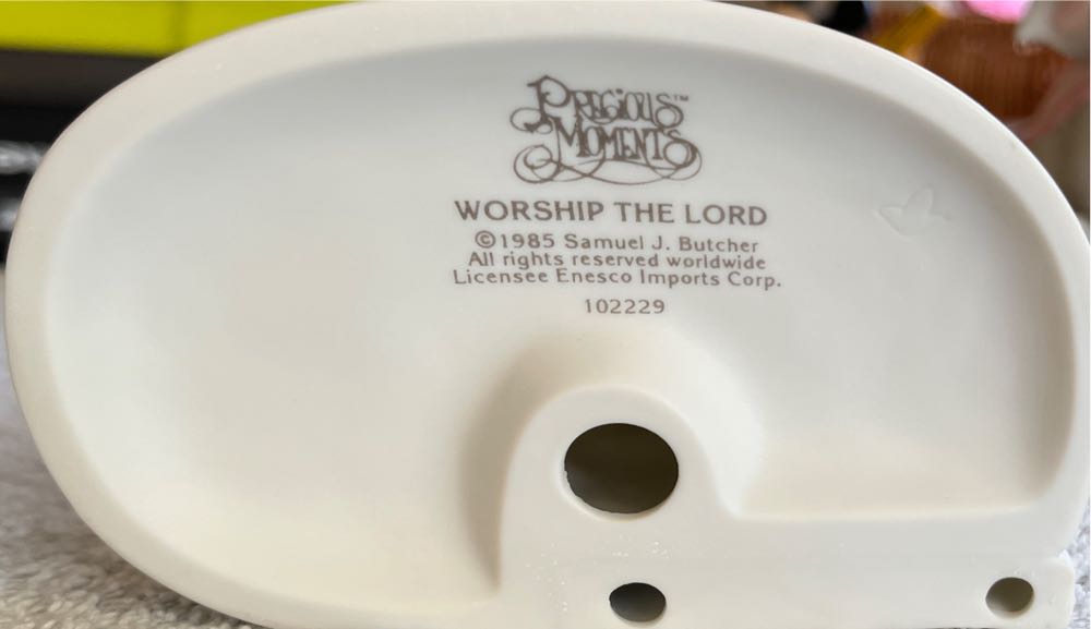 Worship The Lord  ornament collectible - Main Image 2