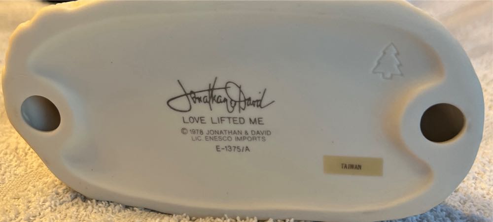 Love Lifted Me  ornament collectible - Main Image 2