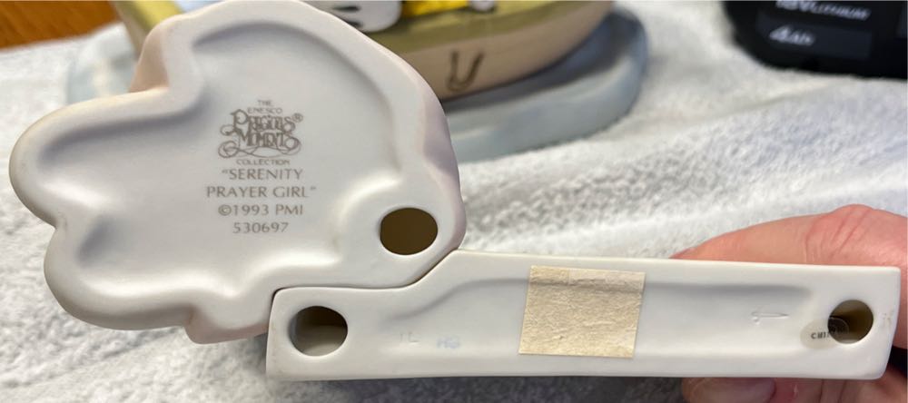 Serenity Prayer Girl  ornament collectible - Main Image 2