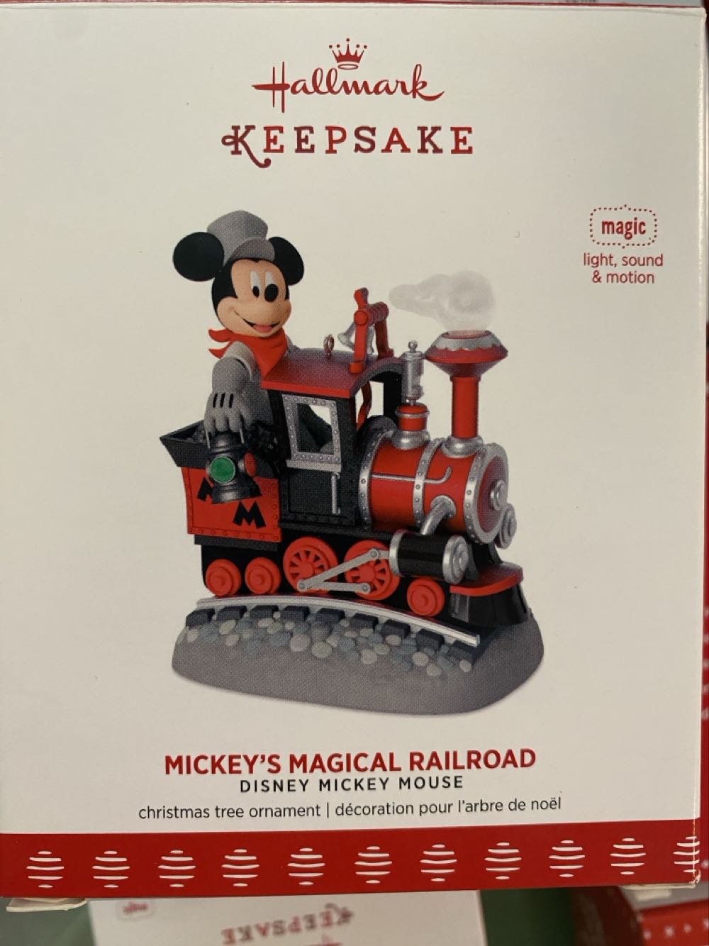 Mickey’s Magical Railroad D23 (Disney ~ Magic) ornament collectible - Main Image 1