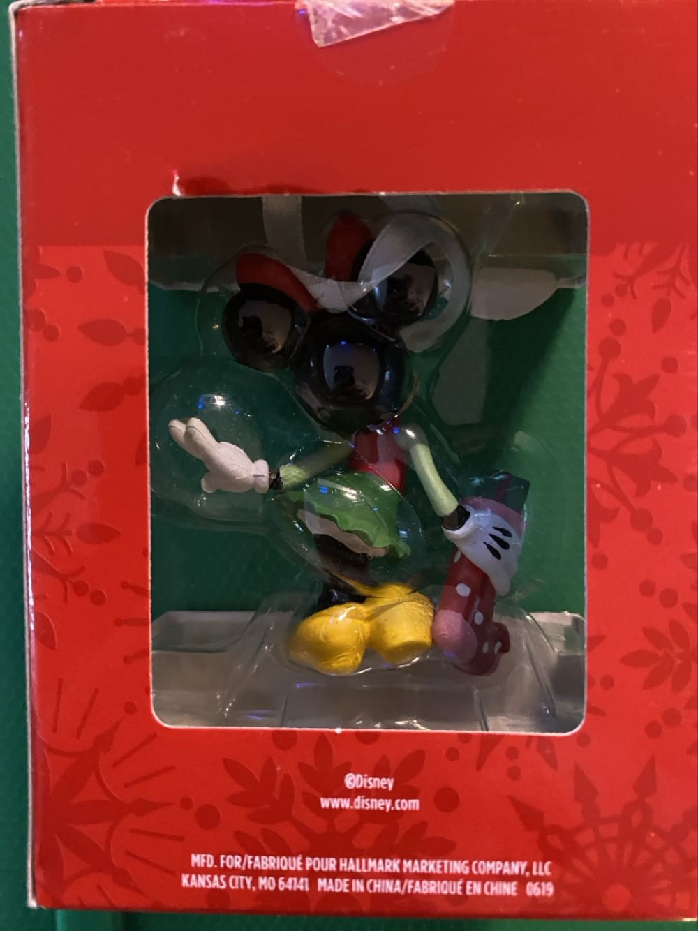 Minnie Holding A Stocking Walmart  ornament collectible - Main Image 2