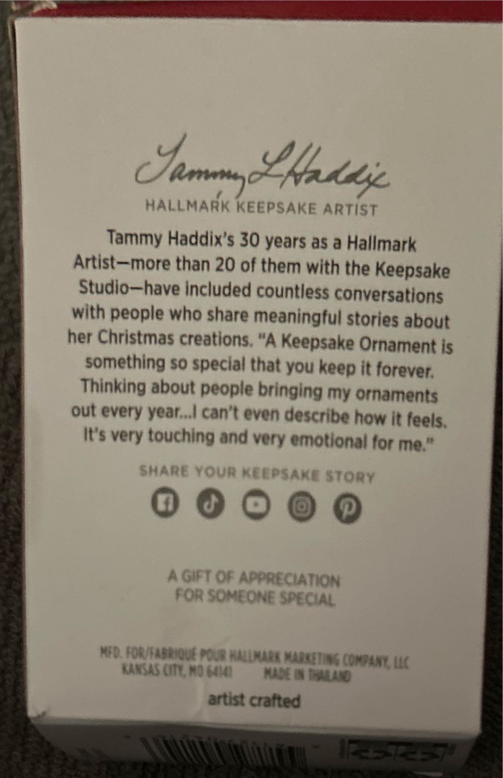 What A Gift  (Santa & Snowman) ornament collectible - Main Image 3