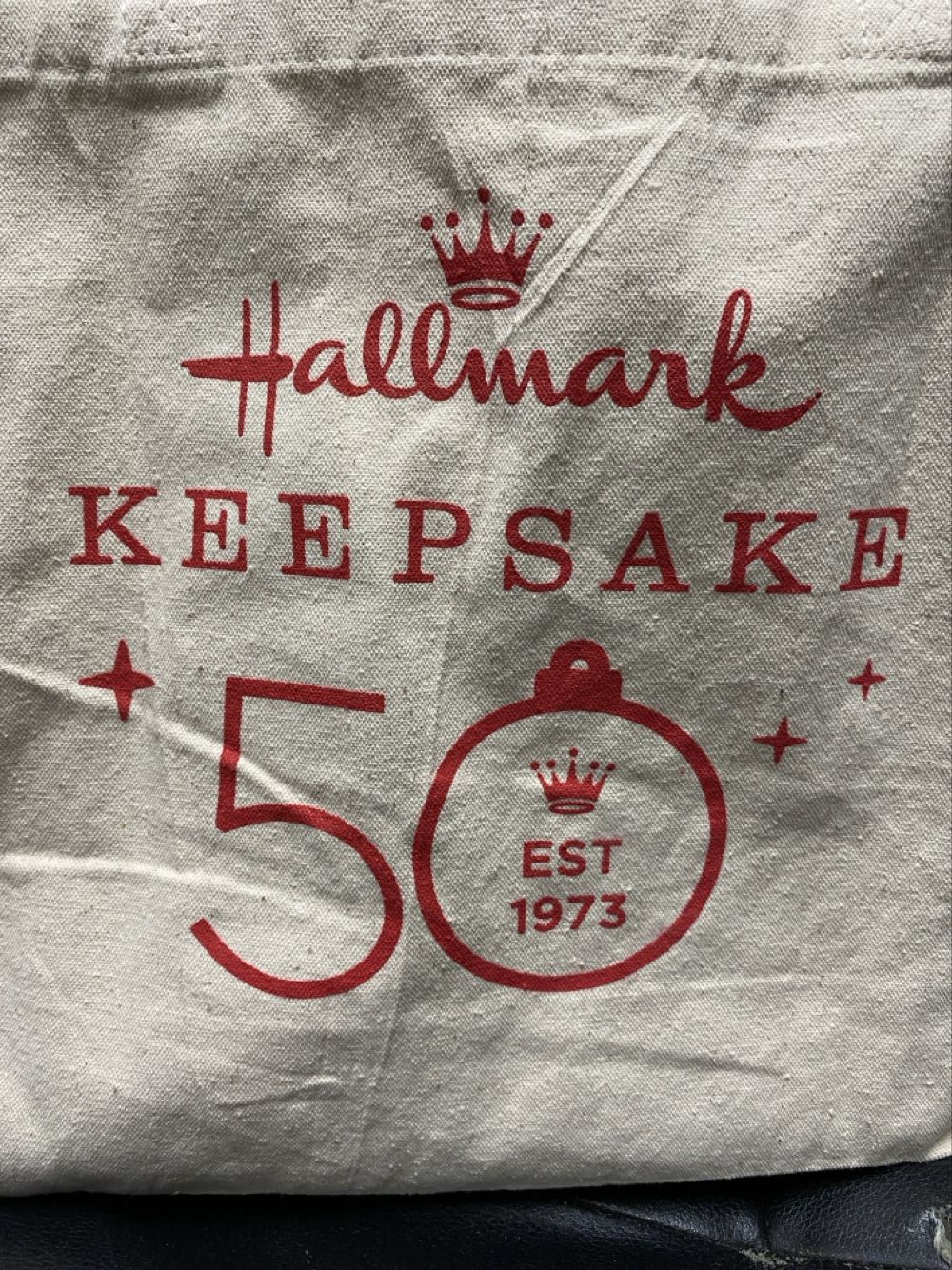 Hallmark Keepsake 50th EST 1973 - Tote Bags ornament collectible - Main Image 2