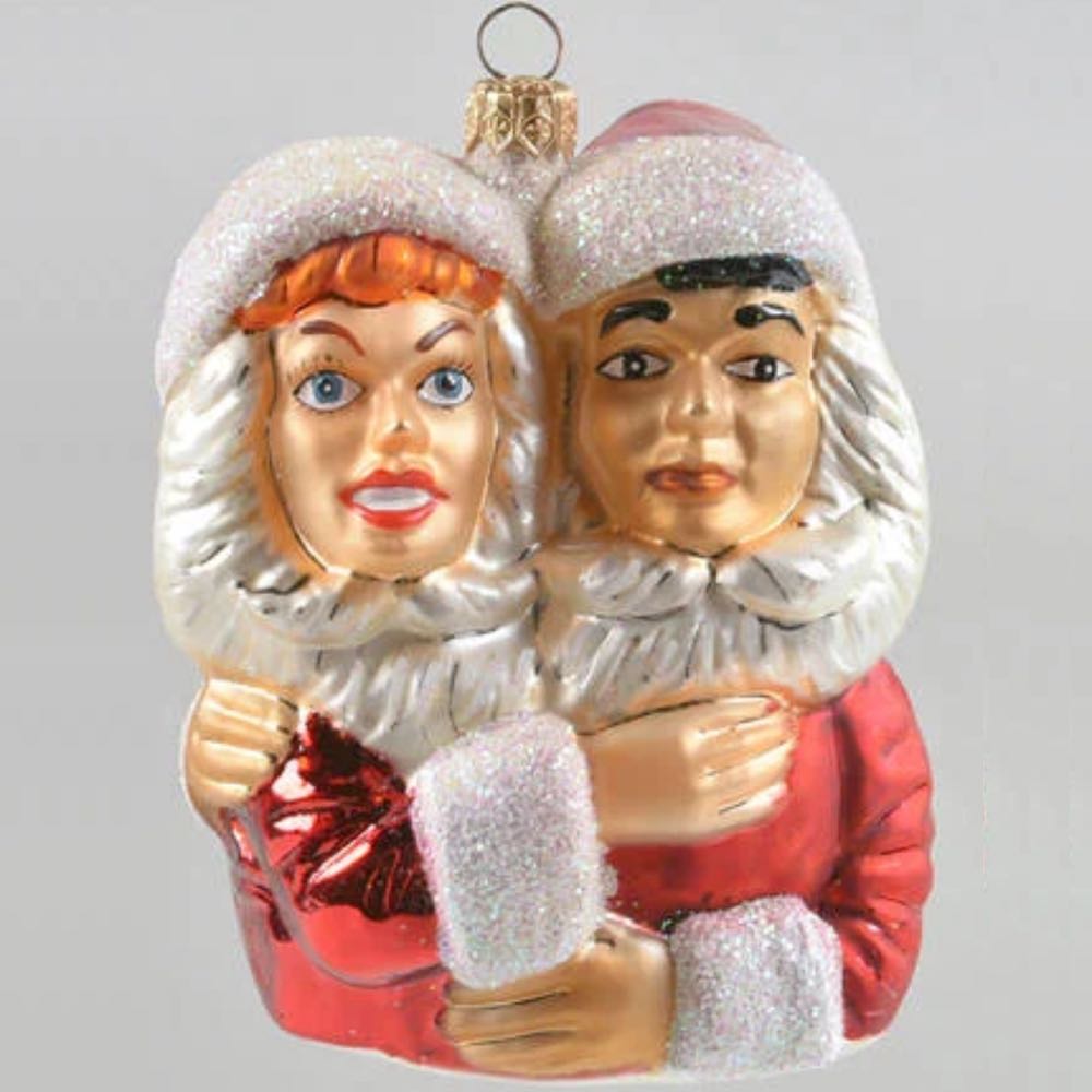 Lucy & Ricky - The Christmas Show - Christopher Radko (I Love Lucy) ornament collectible - Main Image 2