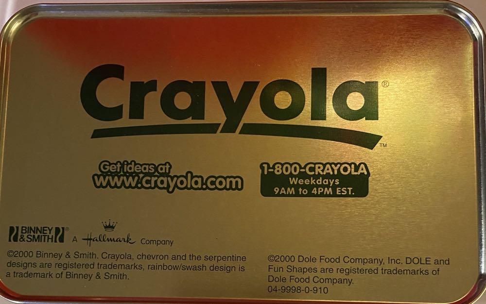 Crayola And Dole Fun Shapes Box If Imagination - Crayola Crayons ornament collectible - Main Image 2