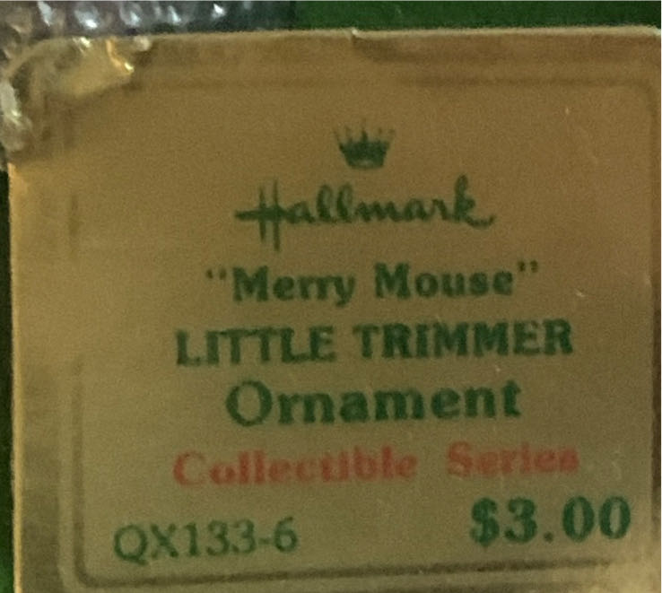 Merry Mouse - Thimbles Christmas (Thimbles) ornament collectible - Main Image 4