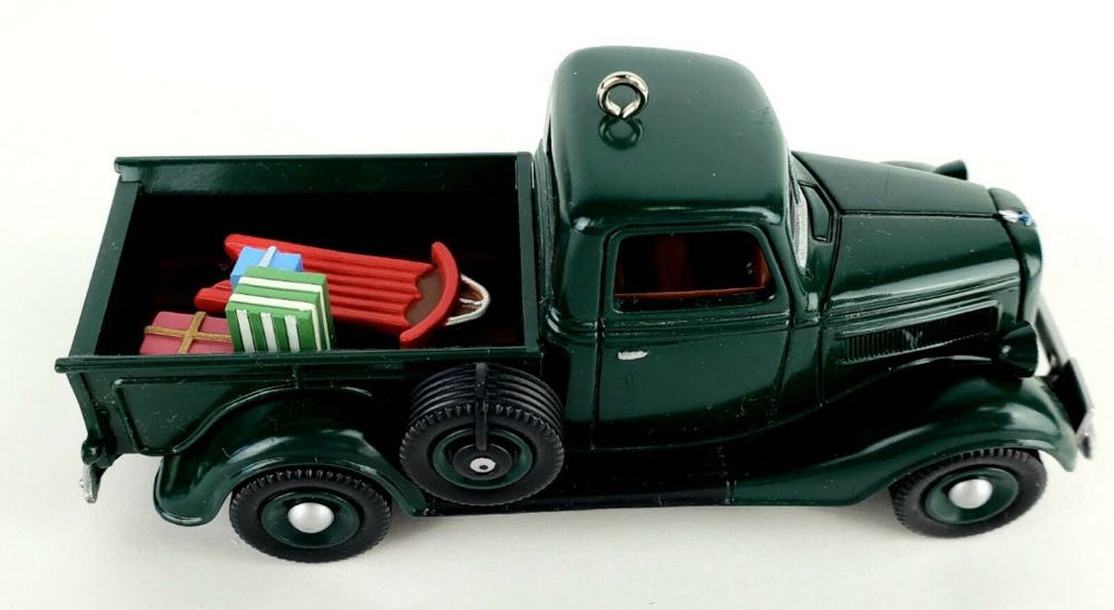 All American Trucks - 1998 - #4 - 1937 Ford V8 - QX6263 - All American Trucks (Collectible Series) ornament collectible - Main Image 2