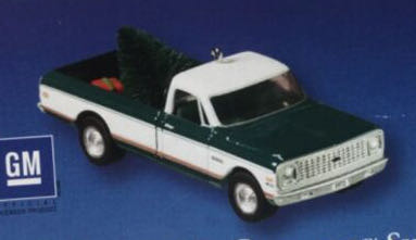 All American Trucks - 2003 - #9 - 1972 Chevrolet Cheyenne Super - QX8117 - All American Trucks (Collectible Series) ornament collectible - Main Image 1
