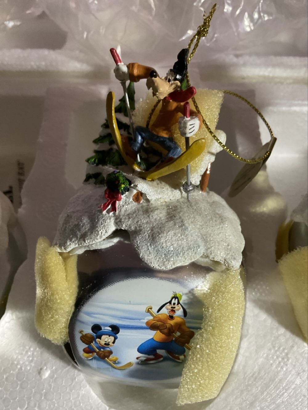 Mickey Mouse Sleigh Bells Ornament Set #5 - Disney Mickey Mouse ornament collectible - Main Image 3