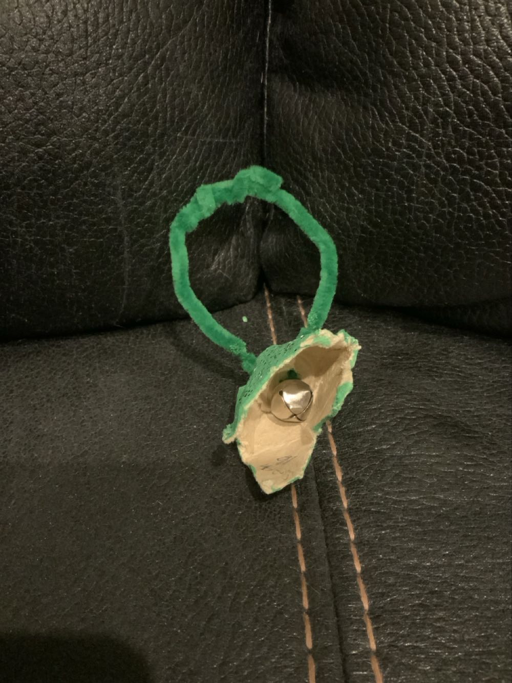 Egg Carton Bell - Handmade (Family) ornament collectible - Main Image 3