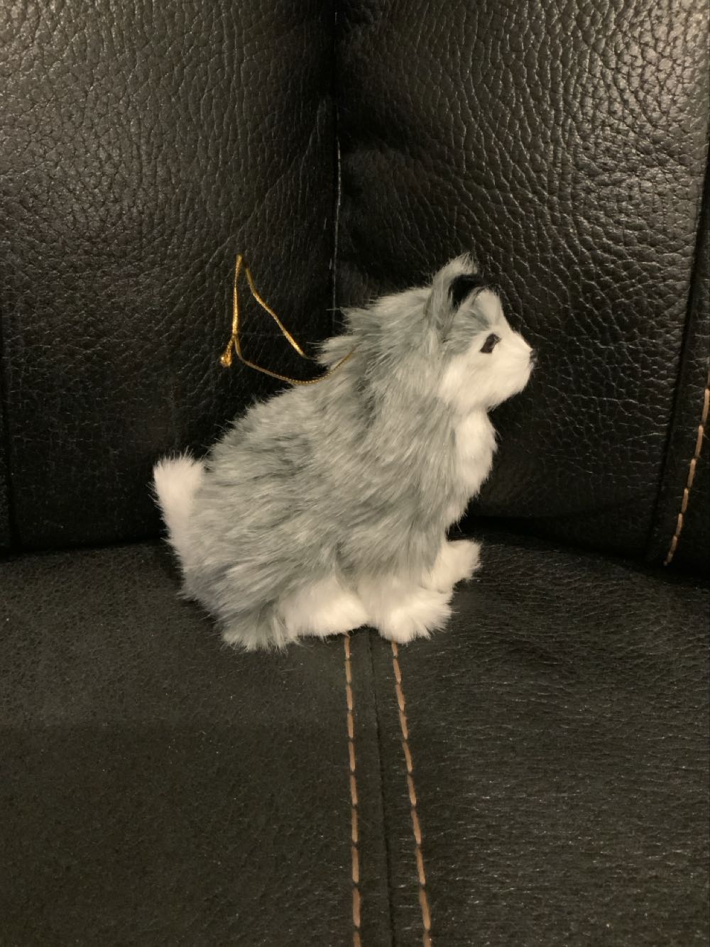 Furry Siberian Husky - Keepsake (Dog) ornament collectible - Main Image 2