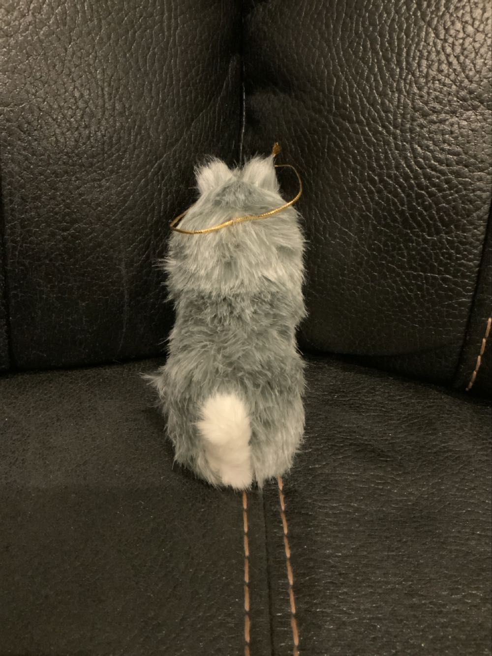 Furry Siberian Husky - Keepsake (Dog) ornament collectible - Main Image 3