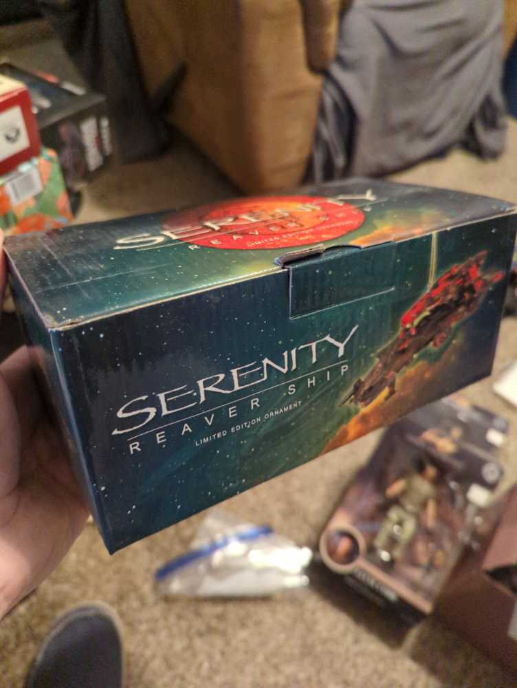 Serenity Ornament Reaver Ship  ornament collectible [Barcode 761568149708] - Main Image 2