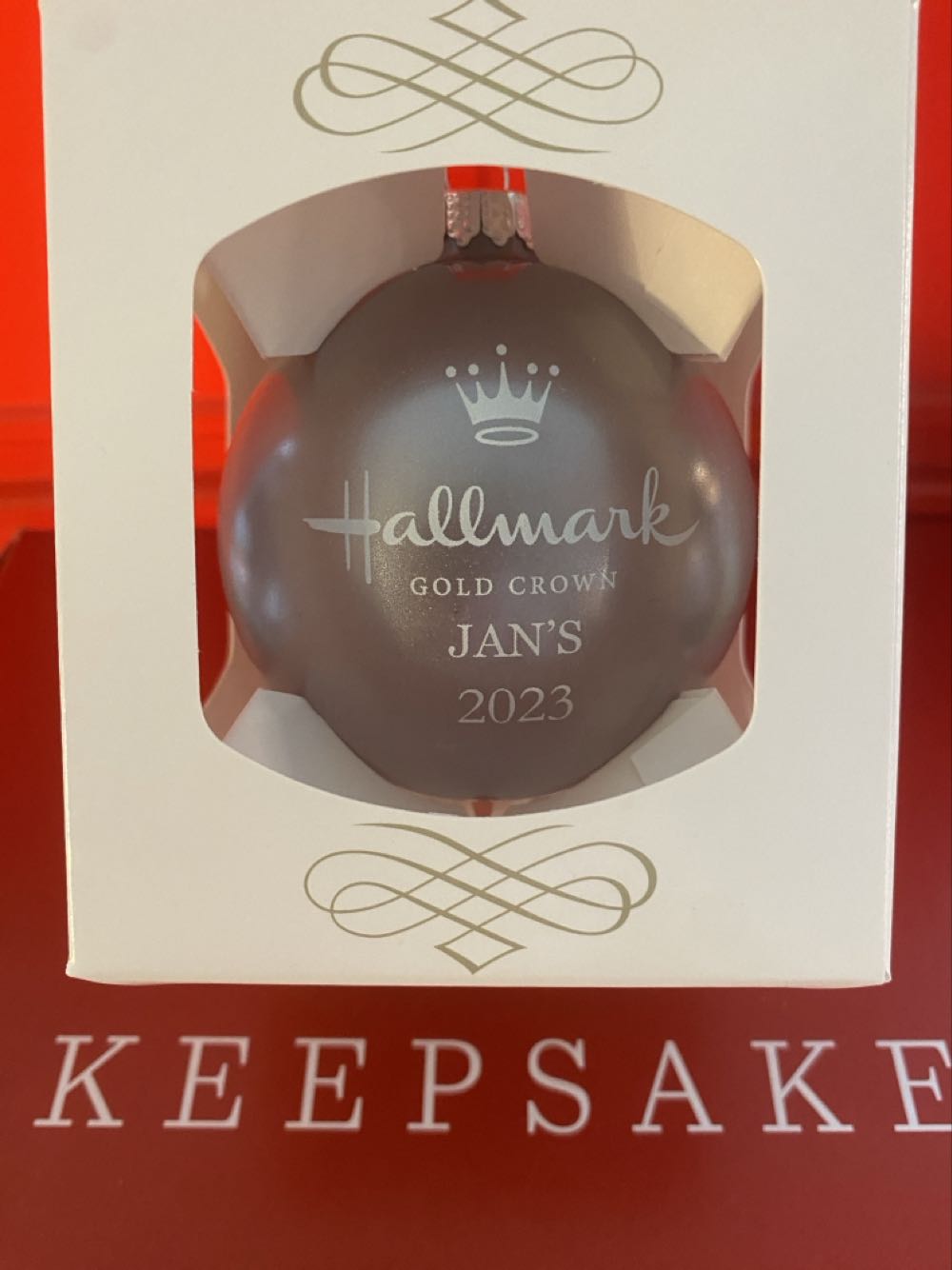 Jan’s Hallmark - Jan’s Hallmark (Snowman) ornament collectible - Main Image 2