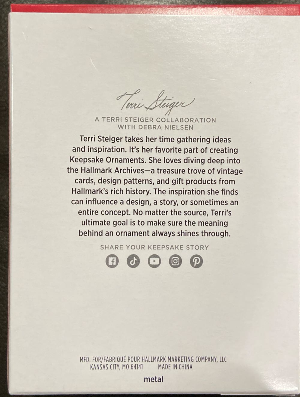 Remembering A Beautiful Soul - Family (Family) ornament collectible [Barcode 763795842490] - Main Image 3