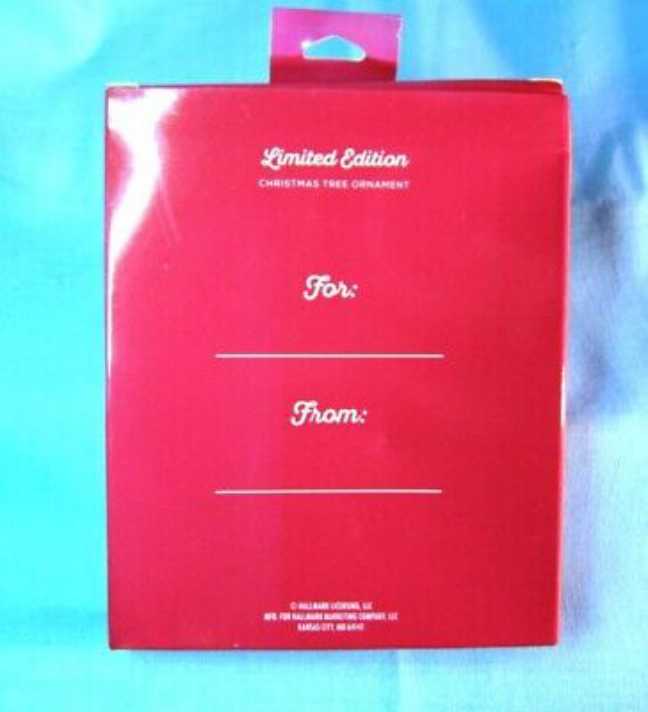 Red Bow- New  2017 - Edition - Hallmark JC Penney Limited Edition    ornament collectible [Barcode 763795369324] - Main Image 2