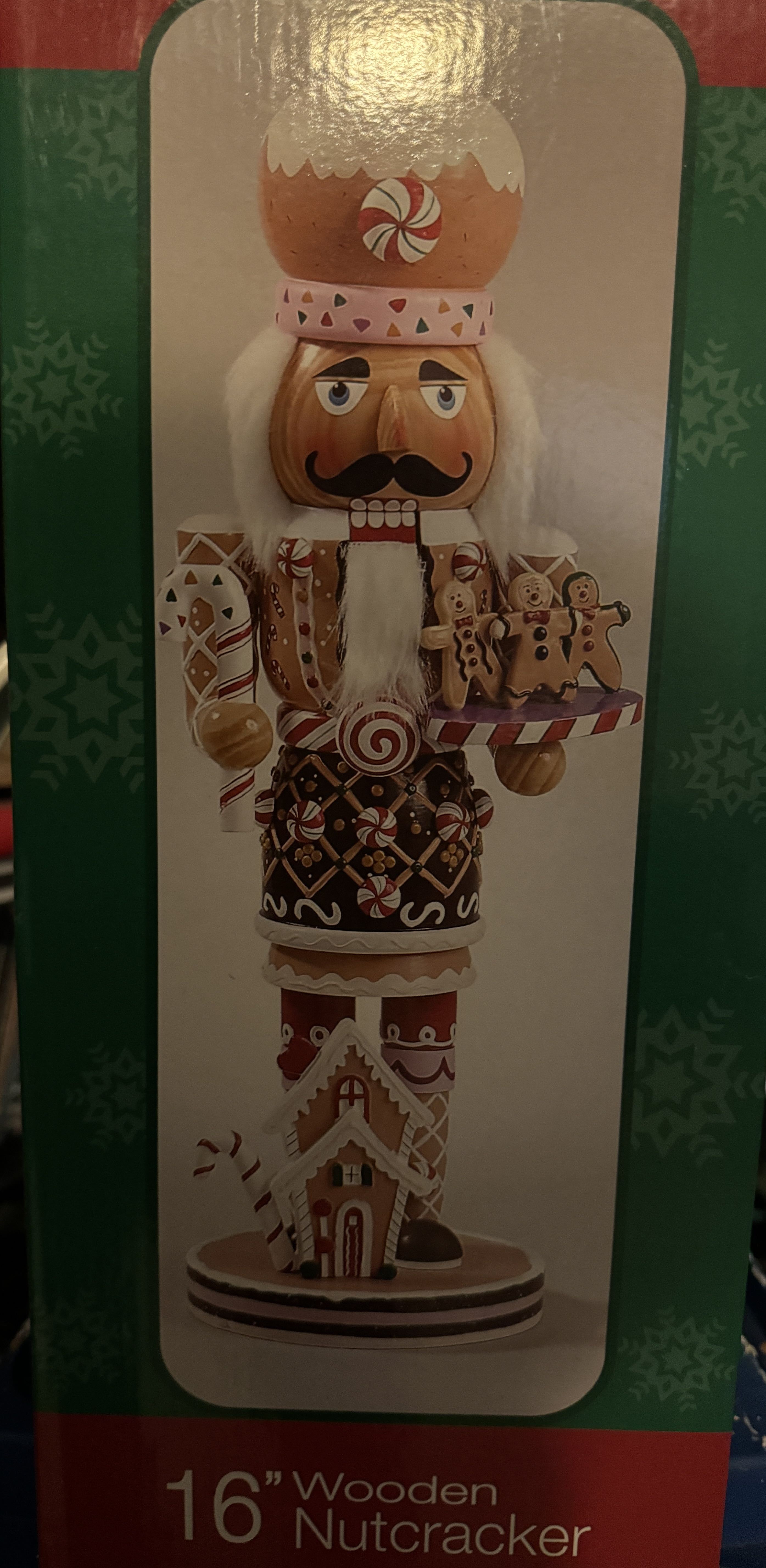 Nutcracker Gingerbread Man/House  ornament collectible - Main Image 3