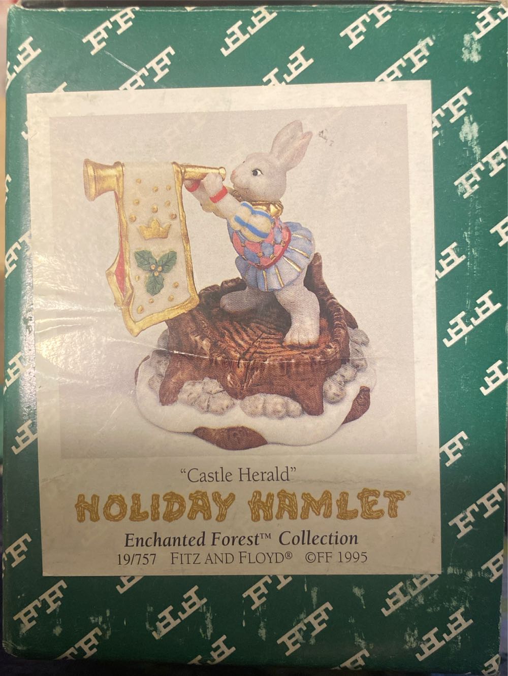 Fitz & Floyd Holiday Hamlet Castle Herald - Enchanted Forest Collection (Holiday Hamlet) ornament collectible [Barcode 742414120683] - Main Image 3