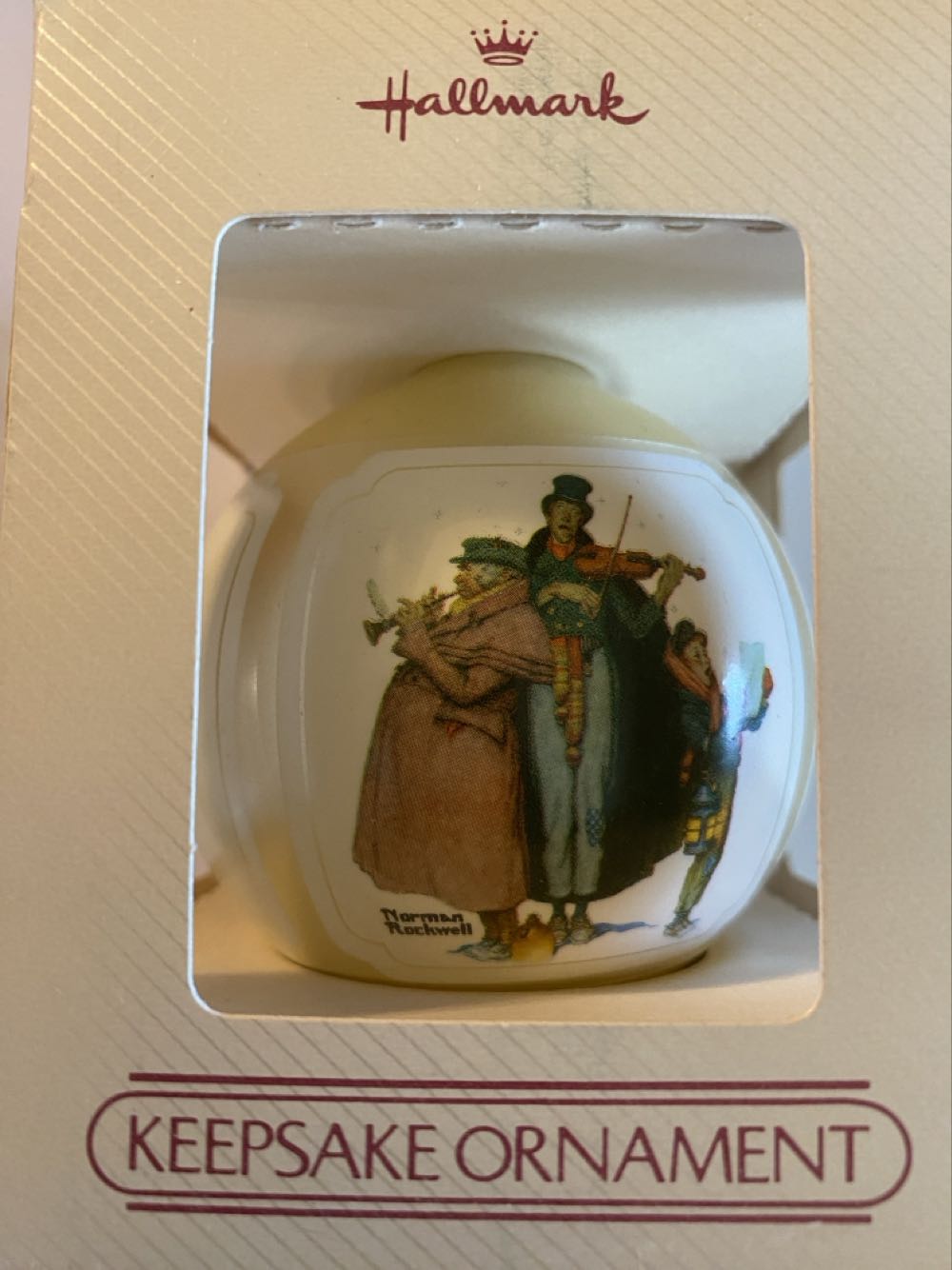 Norman Rockwell 1984 - Norman Rockwell ornament collectible - Main Image 3