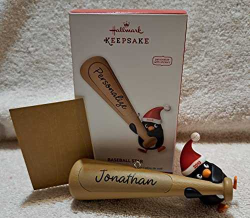 Baseball Star - Personalize It  (Baseball: Personalized) ornament collectible [Barcode 795902384616] - Main Image 1