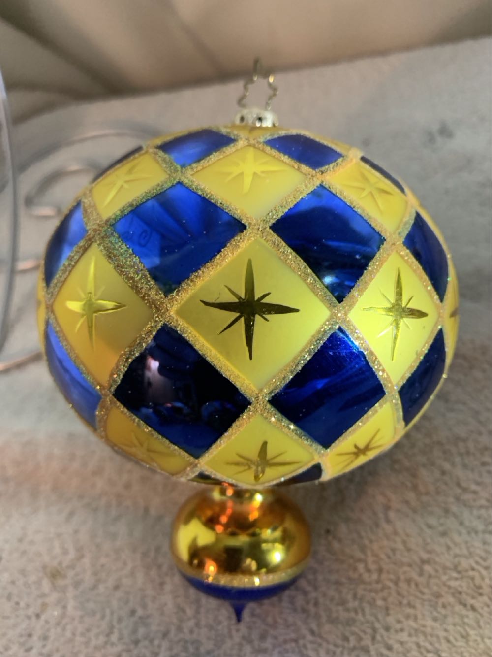 Florentine Flair - Glorious Christmas (Air Balloon) ornament collectible - Main Image 2