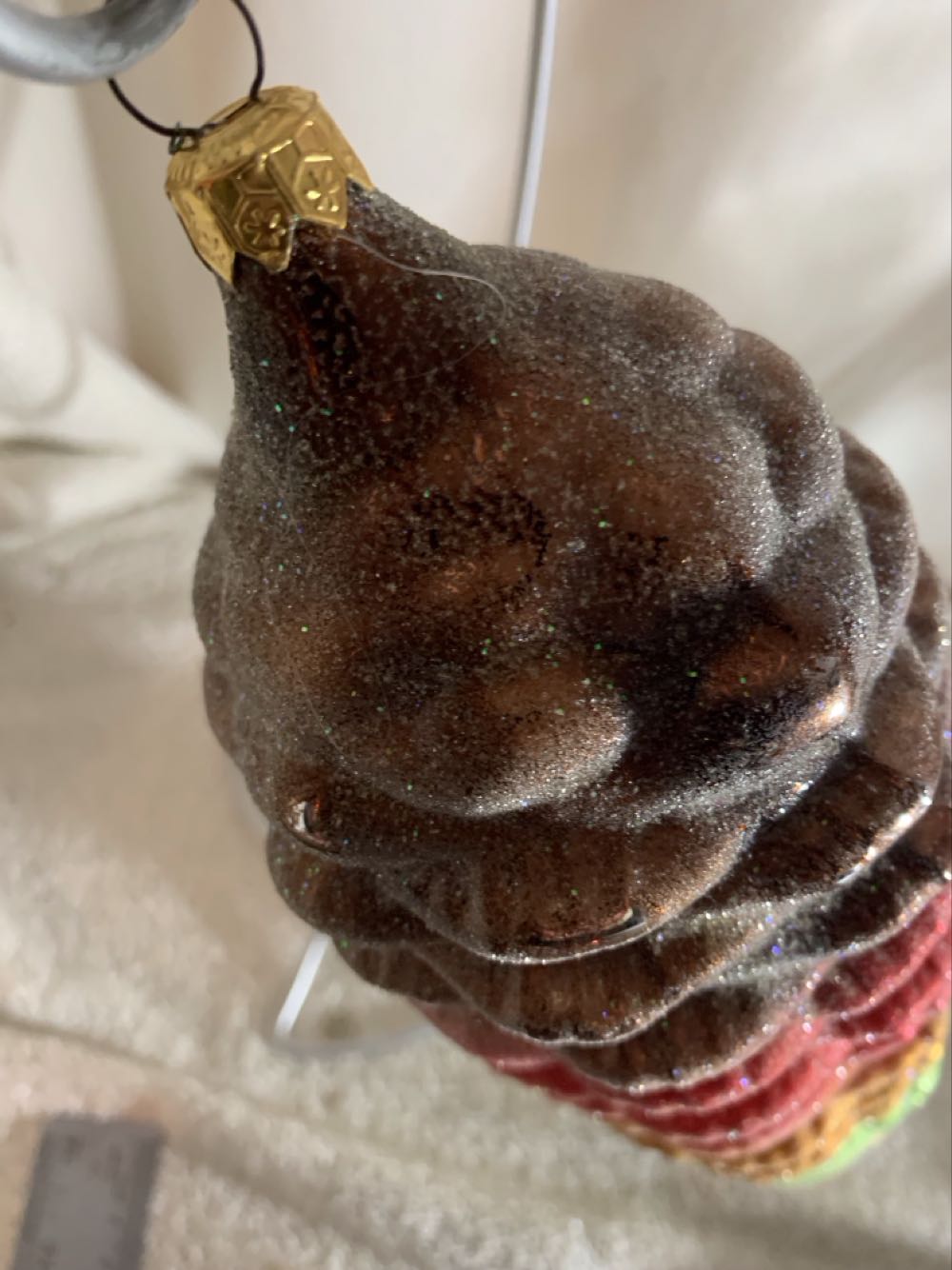 Kaleidescope Cone  (Christmas Tree Ornament) ornament collectible - Main Image 3