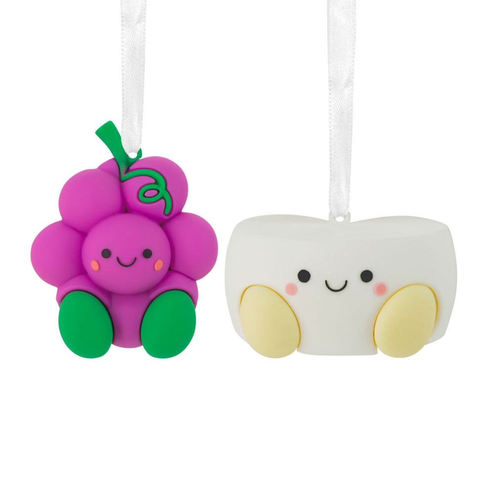 Better Together - Grapes & Cheese - Foodie (Better Together) ornament collectible [Barcode 661127034271] - Main Image 1