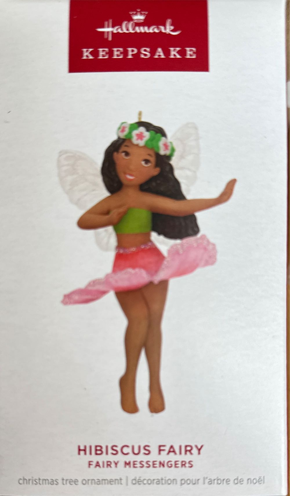 Hibiscus Fairy #20 - Fairy Messengers (Fairy) ornament collectible [Barcode 661127000535] - Main Image 2