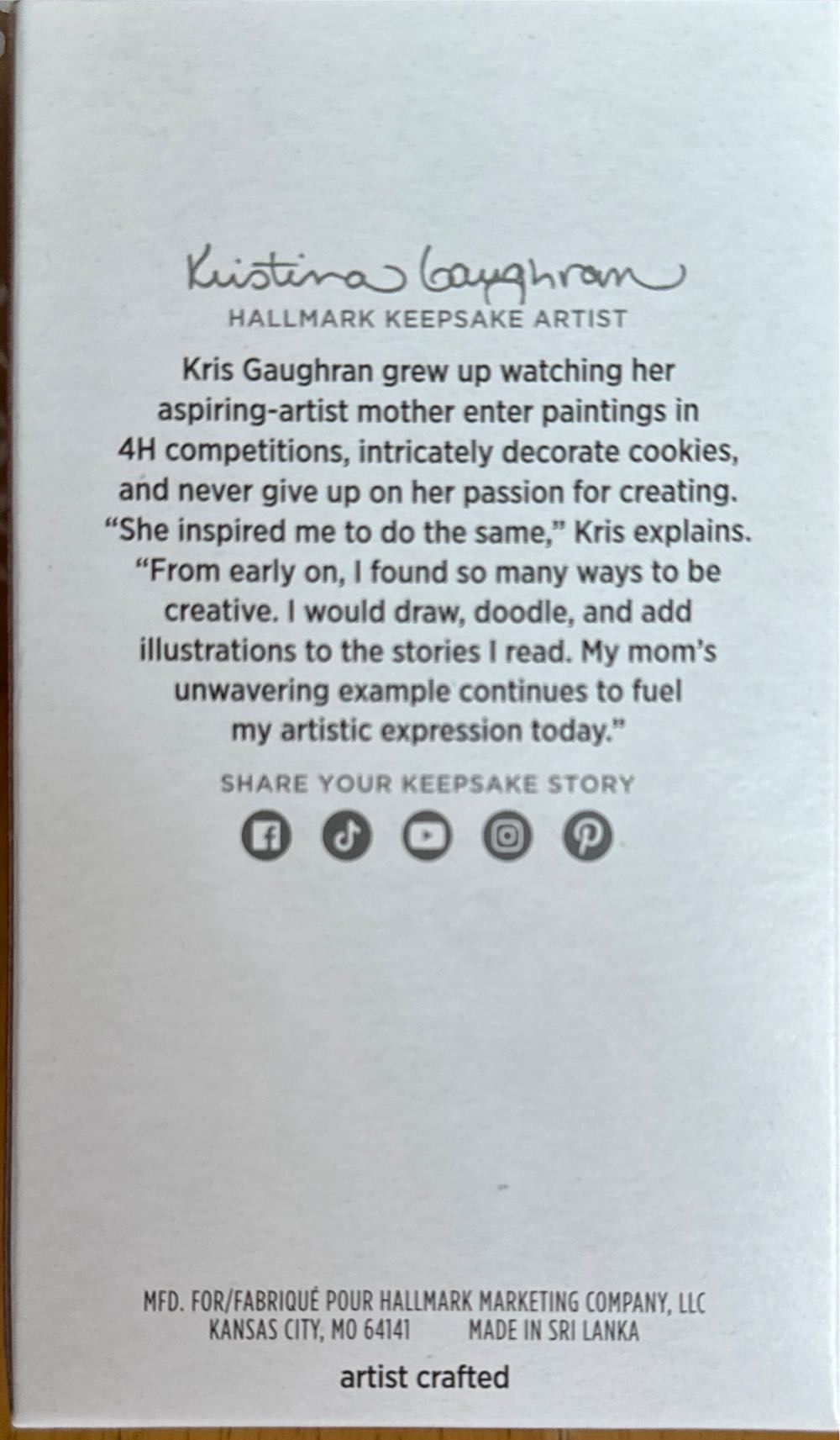 Hibiscus Fairy #20 - Fairy Messengers (Fairy) ornament collectible [Barcode 661127000535] - Main Image 3