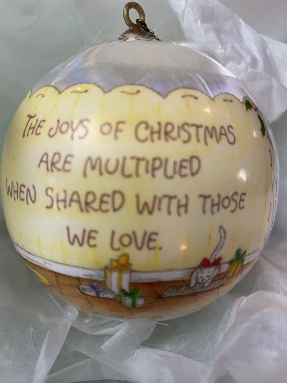 Betsey Clark 10th - Betsey Clark Home For Christmas ornament collectible - Main Image 3