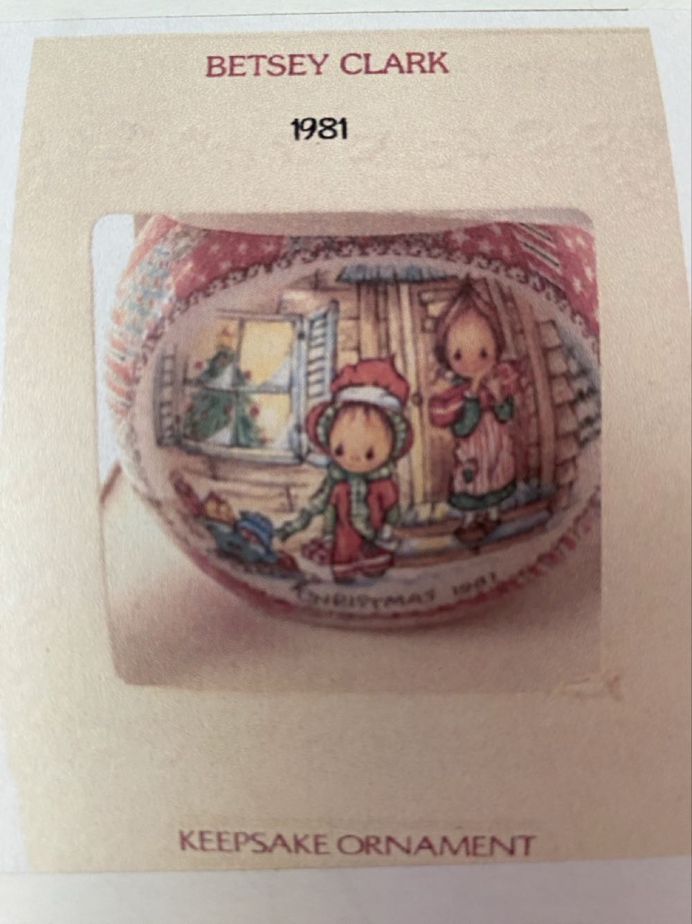 Betsey Clark - Betsey Clark Home For Christmas (Family Tree) ornament collectible - Main Image 2