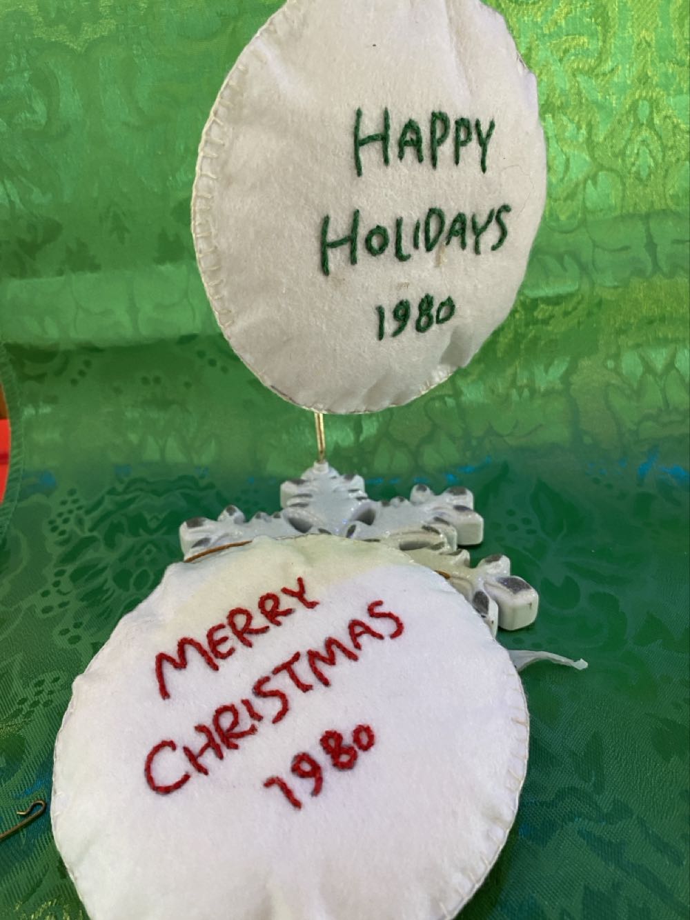 Betsey Clark Felt Ornament Kit - Betsey Clark Home For Christmas (Family Tree) ornament collectible - Main Image 3