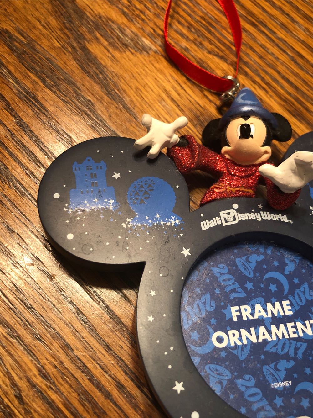 Disney World 2017 Photo Ornament  ornament collectible [Barcode 400000682938] - Main Image 4