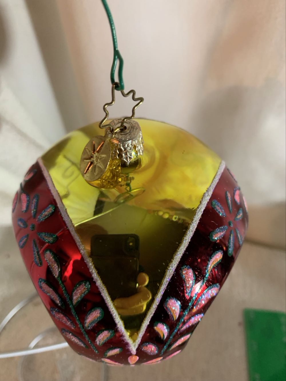 Stardust Memories, Red & Gold - Fantasia (Christmas Tree Ornament) ornament collectible - Main Image 3