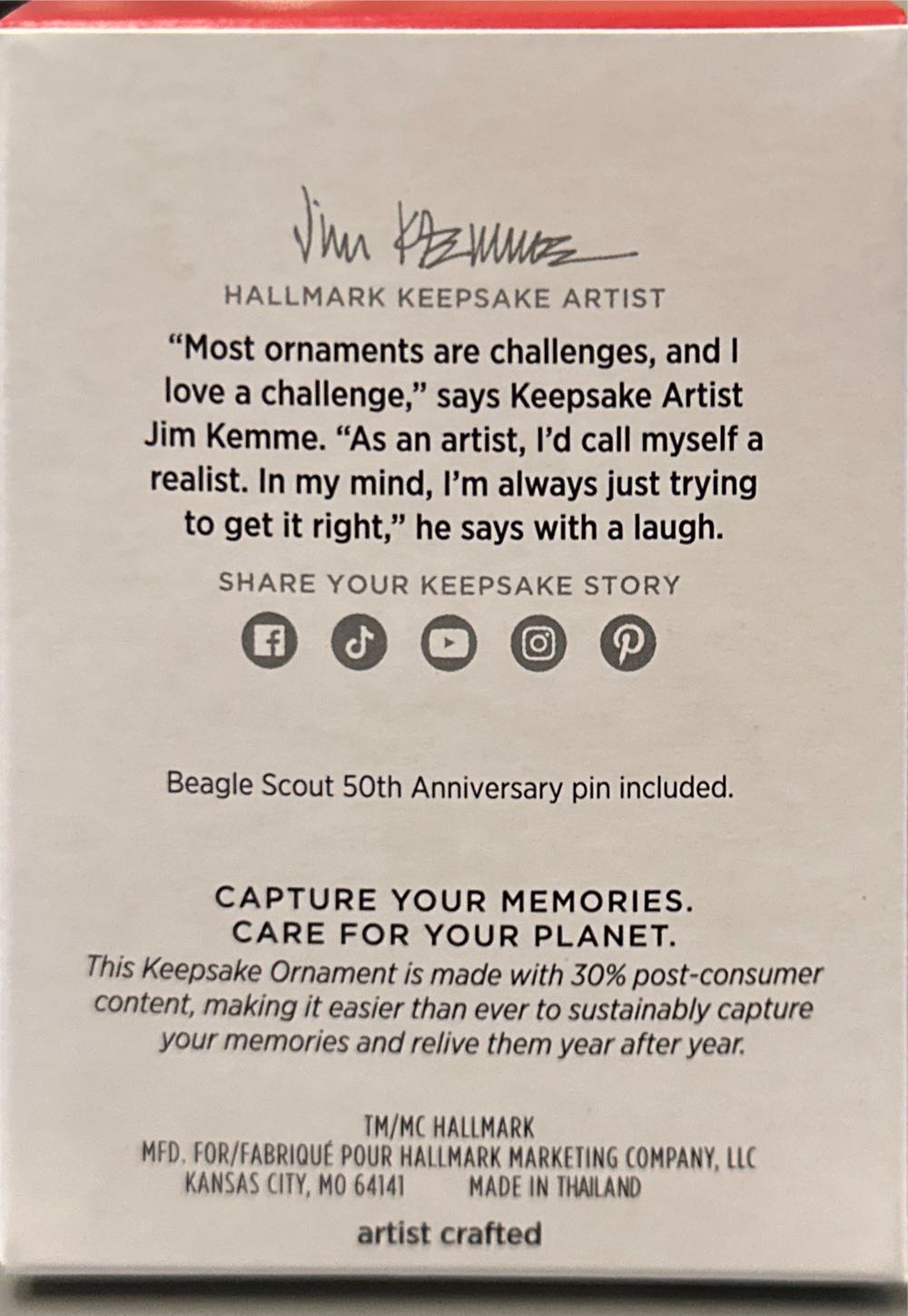 Rise And Shine! Beagle Scouts 50th Anniversary - Snoopy & The Beagle Scouts (Snoopy & The Beagle Scouts) ornament collectible [Barcode 661127026443] - Main Image 3