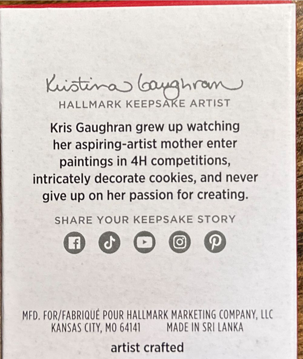 Miniature Fairy 2024 Cute Carnation Fairy - Fairy Messengers Miniature (Keepsake Miniature) ornament collectible [Barcode 661127003307] - Main Image 4